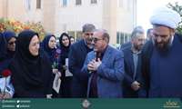 دکتر علی حدادی نماینده محترم مردم شریف غرب استان البرز از پرستاران بیمارستان امام جعفر صادق (علیه‌السّلام) تقدیر کرد